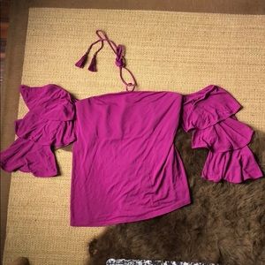 Flutter Sleeved Halter